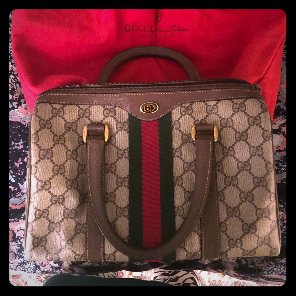 Original Boston Gucci bag- vintage